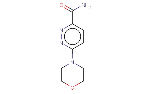 3-PYRIDAZINECARBOXAMIDE, 6-(4-MORPHOLINYL)-